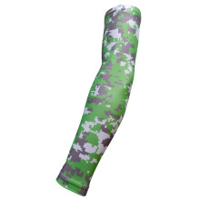 Sports Farm NIEUW! Vochtregulerende Compressie Arm Sleeve (Neon Groen Grijs Digitaal Camouflage, Jeugd Groot)