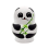 10-laags stapelbare poppenset, schattig panda-ontwerp 4