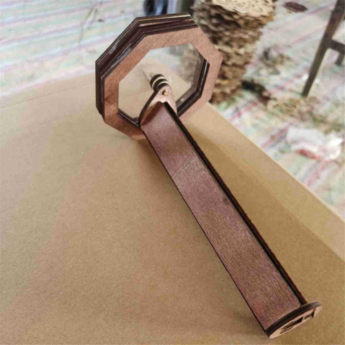 Ξύλινο κιτ καλειδοσκοπίου DIY για παιδιά εξωτερικού χώρου 2