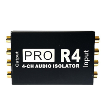4-kanaals audio-ruisonderdrukker en audio-isolator voor auto-audiomodificatie
