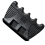 4 Löcher Pool Queue Rest Queue Halter, Gewichtete Billard Queue Rack 1