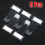 5Pcs Auto Parkplatz Ticket Clip Windschutzscheibe Aufkleber Ticket Halter 6