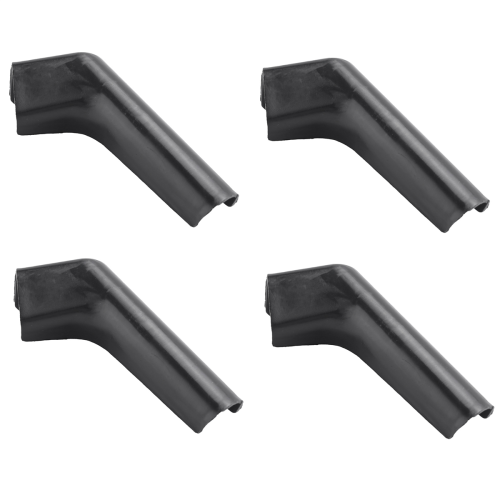 RV Gutter Spouts, RV Rain Gutter Downspout with Extensions, Black 1
