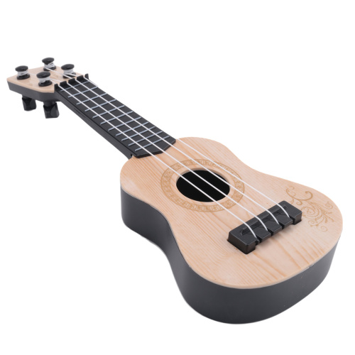 μπεζ παιδικό κλασικό παιχνίδι κιθάρας ukulele για παιδιά μικρής ηλικίας 2