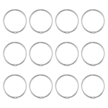 Argolas para cortinas de chuveiro, argolas para cortinas de chuveiro à prova de ferrugem, prata