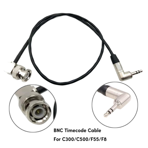 3,5-mm-TRS-auf-BNC-Timecode-Kabel für C300/C500/F55/ZoomF8-Kamera 1