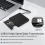 Εξωτερική μονάδα εγγραφής DVD RW 2 σε 1 USB3.0 C Slim, μονάδα ανάγνωσης και εγγραφής CD 7