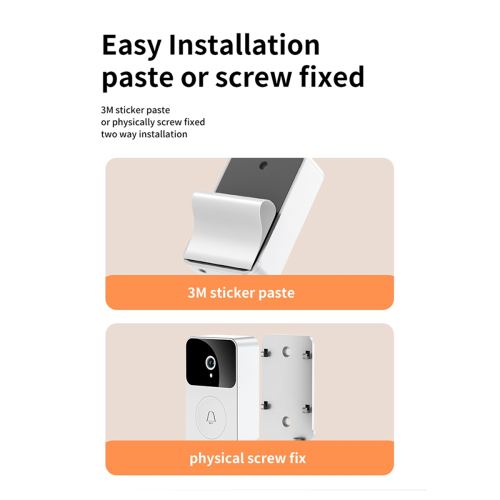 X9 Wireless Visual Doorbell Intelligent Household Ringing Visual Call 2