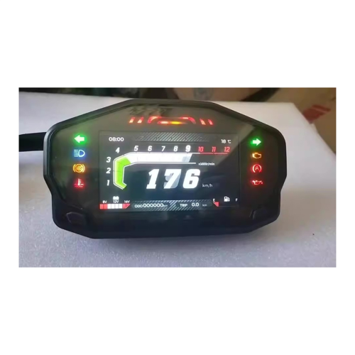 AD Universal Motorcycle Dashboard Tacômetro LCD Digital 2