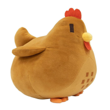 Brinquedo de pelúcia de frango, travesseiro de frango, jogo periférico recheado, A