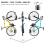 1 support mural pivotant pour vélo 4