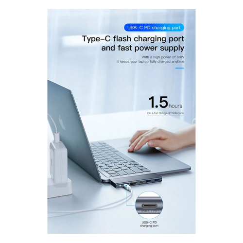 Σταθμός σύνδεσης USB C με διαχωριστή γρήγορης φόρτισης 2