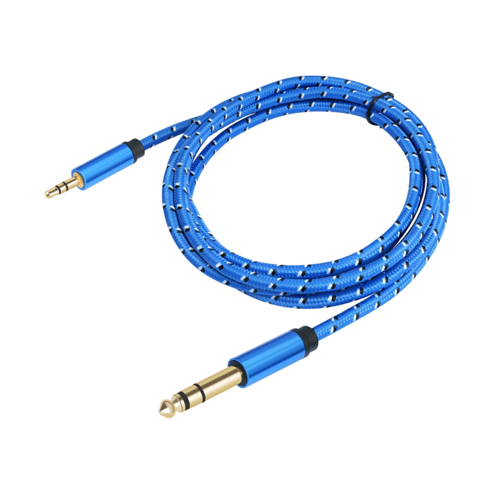 3.5Mm To 6.35Mm Adapter Aux Cable For Mixer Amplifier 300Cm 4851848782087