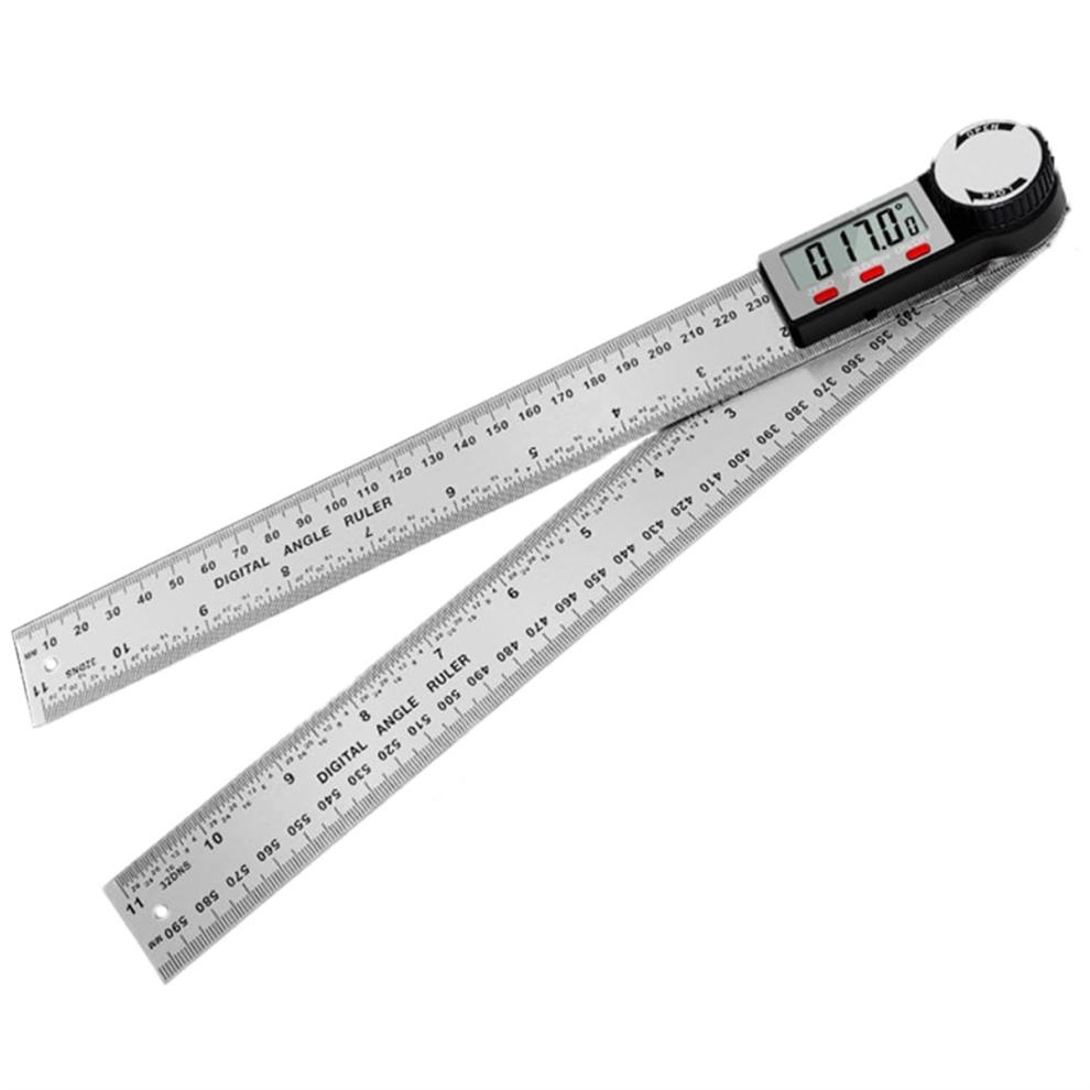 Digital Display Angle Ruler, (Stainless Steel-300Mm) 4854207260240