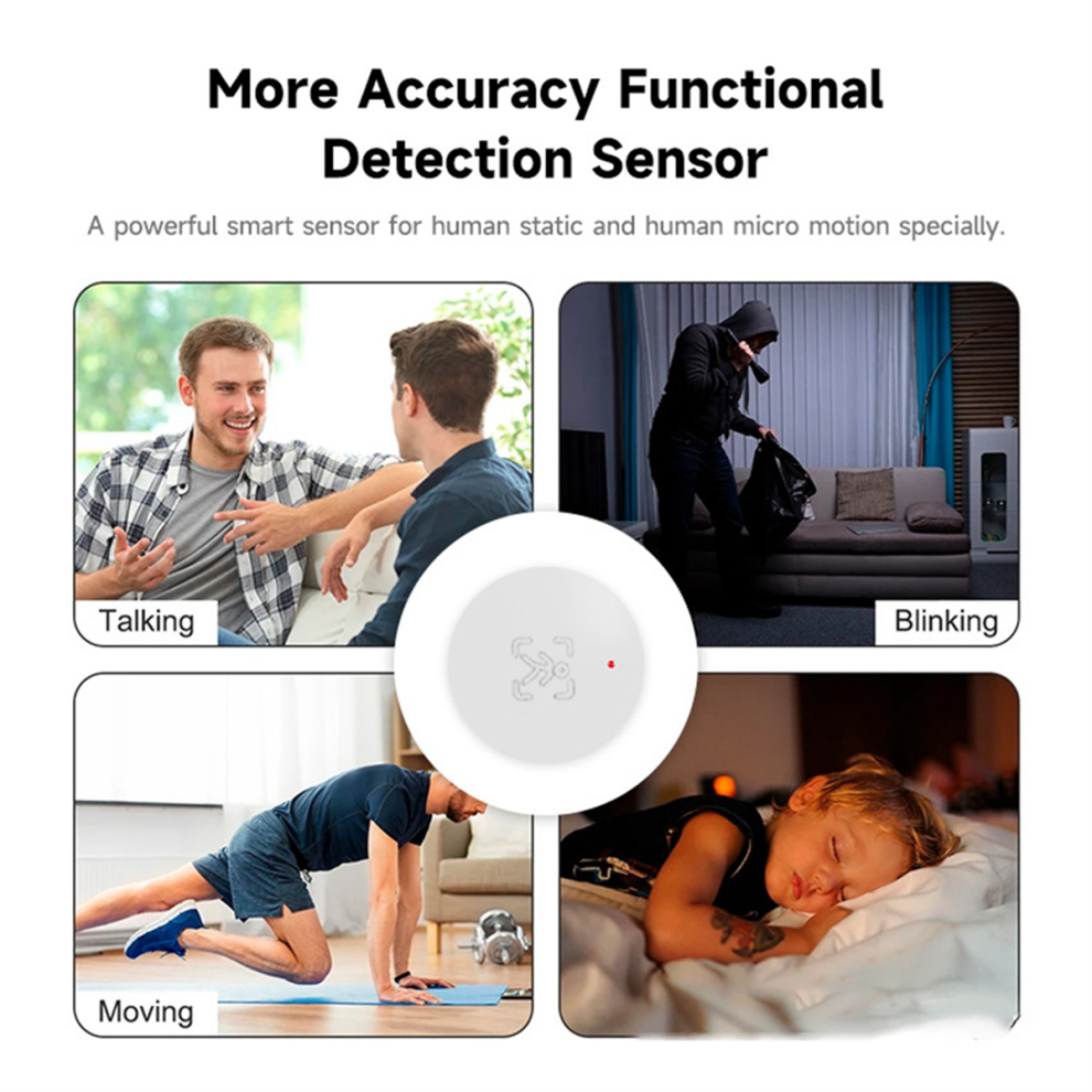 Tuya Zigbee Human Presence Sensor Motion Sensor 24G Radar Detection 4854207261490
