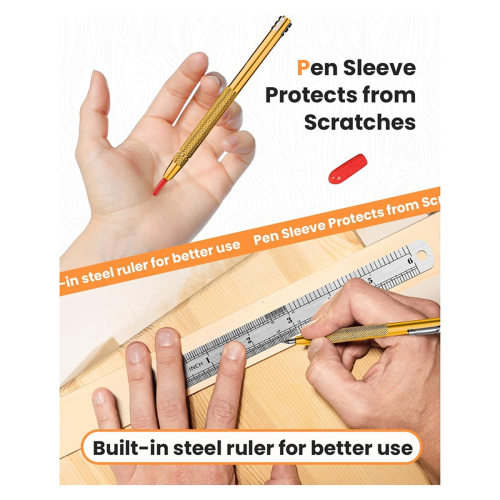 Kraspen, gekarteld aluminium handvat 2