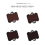 Filtro para drones para accesorios, ND8+ND16+ND32+ND64 2