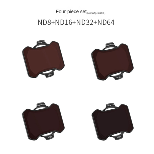Filtro para drones para accesorios, ND8+ND16+ND32+ND64 1