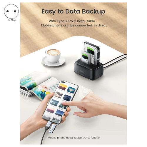 Hard Drive Station USB3.0 USB HDD Docking Station EU PLUG 1
