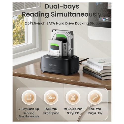 Hard Drive Station USB3.0 USB HDD Docking Station EU PLUG 2
