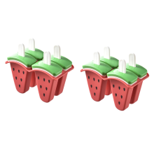 Eiscreme-Eis am Stiel-Form, wassermelonenförmiges Eis für Formen