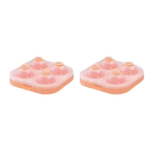Eiskugel-Maker, groß, 6,5 cm, 3D, große runde Kugel, Orange