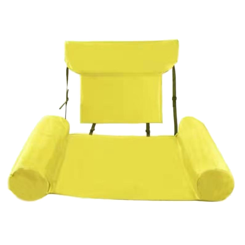 Pool Float Chair, Adult Inflatable Pool Yellow-image-OPC-PJYXXBK-NEW