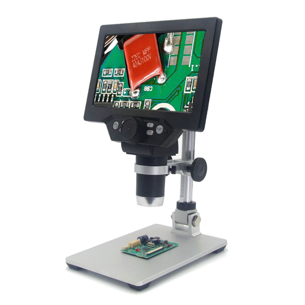 1200X Digital Microscope USB Portable 7 Inch LCD Video Soldering-image-OPC-PJYXXTT-NEW