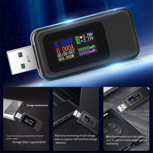 10 σε 1 USB Tester DC Ψηφιακό Βολτόμετρο Αμπερόμετρο Τάσης 1
