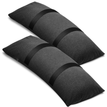 Pesos de base de guarda-chuva para áreas externas, sacos de areia preenchíveis para jardim, 2 peças