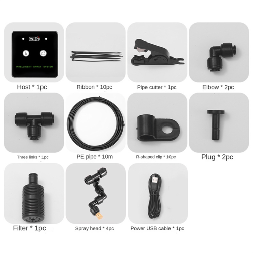 Kit Rainforest B con nebulizzatore automatico Rainforest Sprayer WiFi Control 2