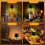 Lampe de table tactile LED sans fil pour bouteille, blanche 1