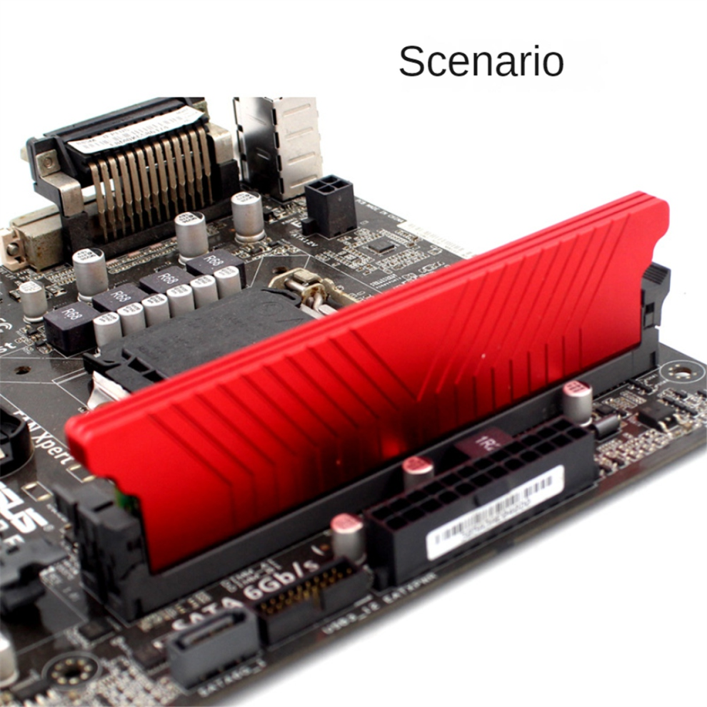 Ram Heatsink Radiator Cooling Heat Sink Cooler For Ddr2 Black 4854207217558