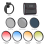 Conjunto de filtros com 7 clipes para celular com rosca de 67 mm 4