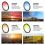 Conjunto de filtros com 7 clipes para celular com rosca de 67 mm 5