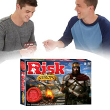 Risk Europe Board Game Card Toys Family Gathering Play Gift Prop Educational