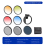 Conjunto de filtros com 7 clipes para celular com rosca de 67 mm 3