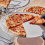 Assadeira para pizza de alumínio com borda larga de 10 polegadas 5