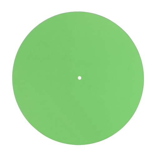 Acrylic Turntable Mat for 12 Inch Record Player green