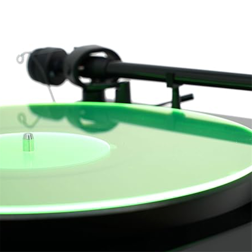 Acrylic Turntable Mat for 12 Inch Record Player green 2