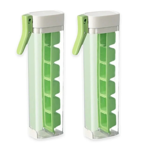 2PCS Einhand-Press-Eisgitter,B
