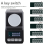 Black 50g Mini Portable Electronic Scale 0.001g High Bag 4