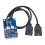 Placa de expansão PCI-E MINI PCI-E para placa adaptadora USB 2.0 de porta dupla 1