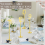 20 números de mesa para bodas, de madera. 6