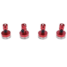 Pilar magnético de metal vermelho para carro RC