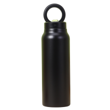 Μαύρος βραστήρας 720ML με μαγνητική αναρρόφηση, θήκη κινητού τηλεφώνου για νερό