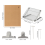 Conjunto de placa de macramê de 12x16 polegadas, placa de macramê e suporte de metal 3