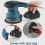 EU Plug,300W Electric Eccentric Sander,6 Gears Speed Adjustment 4