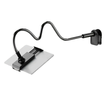 Soporte de agarre con clip para tableta, ajustable 360