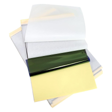 100 hojas, 4 capas de papel de calco para plantillas DIY